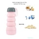 thumbnail image 5 of Agua Plegable Portátil De Silicona Para Discapacitados De Leche Taza Deportiva Con Cuerda Taza De Agua De Viaje De Silicona Para Discapacitados De Café Para Deportes Moyic OD009774-01, 5 of 6