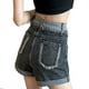 thumbnail image 4 of mfyjkho Pantalones Cortos De Gimnasio, Shorts Vaqueros De Cintura Alta De Color Liso Para Mujer Con Flecos Pantalones Cortos Para Mujer L, 4 of 8