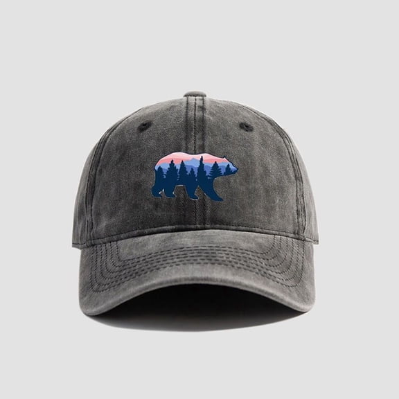 Retro Baseball Cap Denim Hat for Men Women Female Washed Distressed Adjustable Dad Hats Unconstructed Cotton