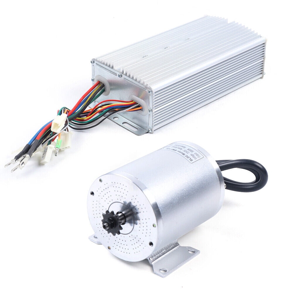 3000W 72V BLDC Motor Kit W/ Brushless Controller 60A for Electric Scooter E-Bike