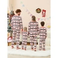 thumbnail image 4 of DAKIMOE Christmas Pajamas for Family Matching Sets Couples Xmas Pjs Matching Set Long Sleeve Top and Pants Loungewear Festive Holiday Nightwear Jammies Sleepwear For Adult Women Men Kids, 4 of 8