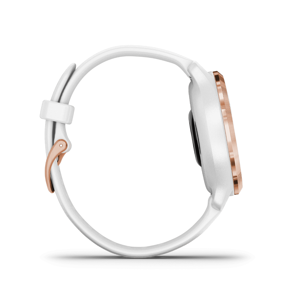 Garmin Venu 2s, Rose Gold Bezel with White Band, GPS Smartwatch (Garmin Certified )