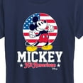 thumbnail image 3 of Disney - All American Mickey - Women's Short Sleeve Graphic T-Shirt, 3 of 5