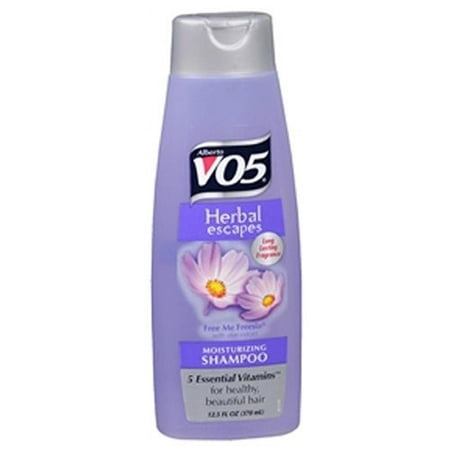 (4 Pack) Alberto VO5 Herbal Escapes Moisturizing, Shampoo, Free Me Freesia, 12.5 Fl