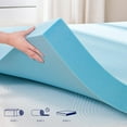 Subrtex Mattress Topper 2 Inch GelInfused Memory Foam Cal King Size