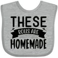 thumbnail image 3 of Inktastic Thanksgiving These Rolls Are Homemade Boys or Girls Baby Bib, 3 of 4