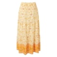 thumbnail image 5 of Arlun Summer Bohe A-Line Long Skirts for Women Loose Cozy Lightweight Flowy Floral Maxi Skirt 2026 Beach Vacation Stylish Bottoms Smocked Elastic High Waist Casual Skirt 3-Yellow XXL, 5 of 7