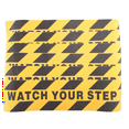 thumbnail image 4 of Watch Your Step Floor Decals Stickers 6X24 Inch Warning Sign Sticker Floor Tape Anti Slip Abrasive Adhesi, 4 of 5