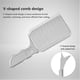 thumbnail image 4 of Professional Barber Fade Comb For Men Salon Hairdressing, Home Hair Cutting V-shape Comb Curved Positioning Clipper Comb Tools, 4 of 5