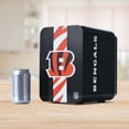 thumbnail image 3 of NFL Cincinnati Bengals 4L Mini Fridge, Black, Holds 6 Cans, Thermoelectric, 3 of 12