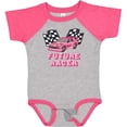 thumbnail image 3 of Inktastic Pink Future Racer Boys or Girls Baby Bodysuit, 3 of 5