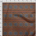thumbnail image 3 of oneOone Cotton Silk Fabric Leaves & Floral Block Print Sewing Fabric BTY 42 Inch Wide, 3 of 4