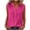 Hot Pink, variant on Kukoosong Women's Button Detail Tank Tops Solid Color Sleeveless V-Neck for Summer Daily Wear Tops, Casual Trendy Elegant Crop Top Vest Tops for Women