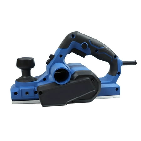 

Geevorks Electric plane 17000 Rpm Planer 3-1/4 Inch Hand Planer 3-1/4 6Amp 710W 17000 Planer 6Amp 710W 2 Reversible HSS 3-1/4 Inch Cut Hand Planer 120V Plu out Dual-handle 2 DALYNN