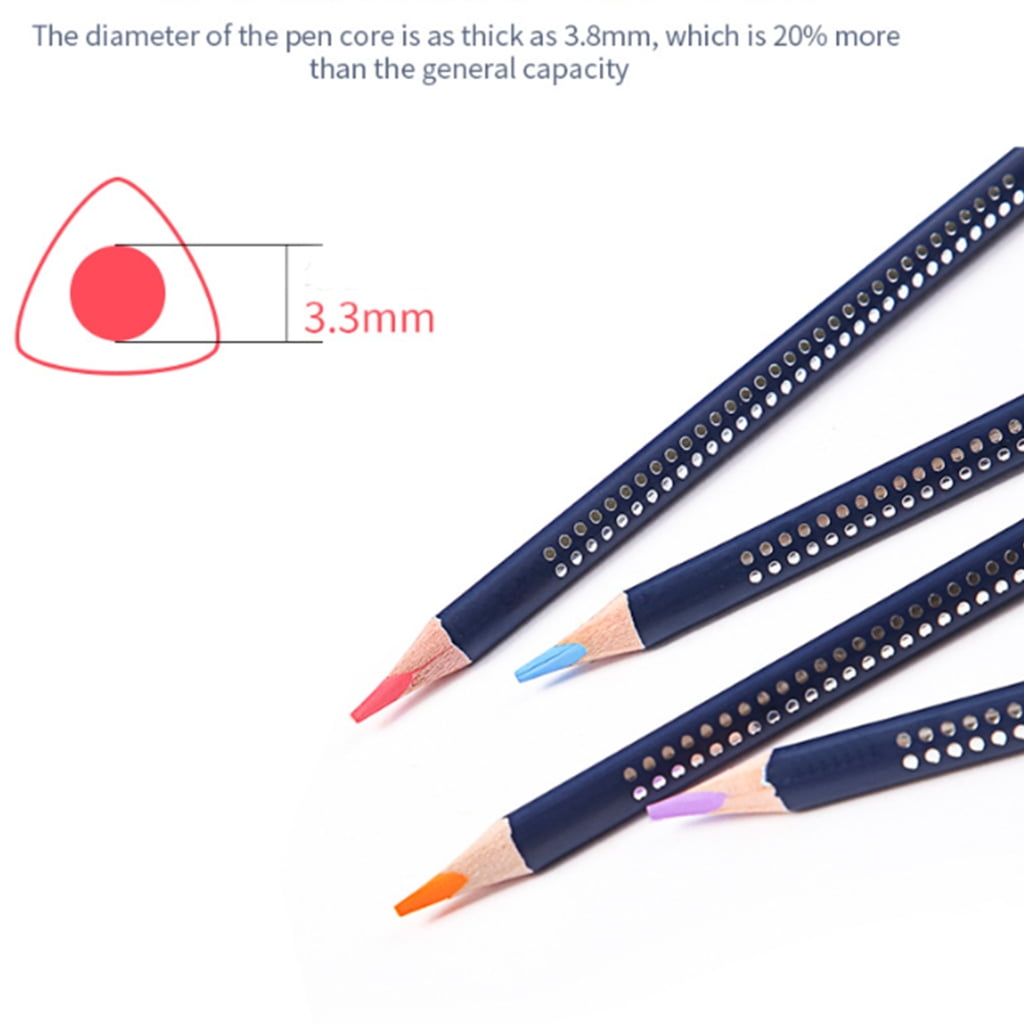 Watercolor Coloring Pencils Set in Metal Case Artist Art Supplies for Coloring