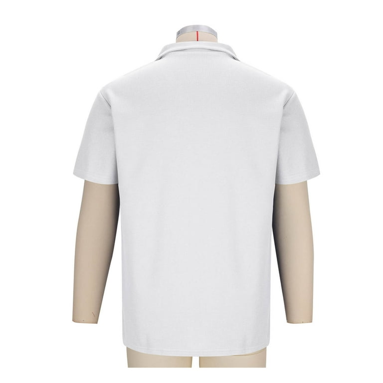 CHEEREAM Men's Polo Shirts Short Sleeve Classic Fit Golf Shirts