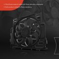 thumbnail image 4 of A-Premium Radiator Cooling Fan Assembly with Motor Replacement for BMW 528i 528i xDrive 2012-2016, 4 of 9
