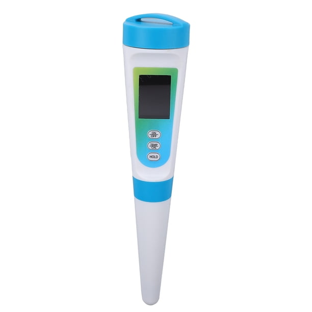 Probador Probador De PH Alta Precisión 0 A 14 Rango De Medición De PH Medidor De PH De Temperatura 2 En 1 Con Función ATC Para Queso Carne Fruta Comida Masa