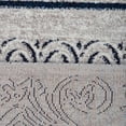 thumbnail image 4 of RUGSOTIC CARPETS MACHINE MADE HEATSET POLYPROPYLENE AREA RUGS - 4'x6', Rectangle Shape, Beige Blue Color, Contemporary Modern Design, High Pile Machine Made Area Rugs for Living Room (M00005), 4 of 5