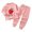 Pink, variant on Toddler Girls 2 Piece Outfits Summer Clothes T Shirt And Shorts Set With Side Pockets Shorts Set Music Lover Shirt And Shirts Set Activewear Set 2 Piece Outfit Size 4-5T