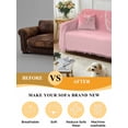 thumbnail image 5 of Happy Valentine's Day Couch Cover Sofa Covers 3 Cushion Sectional Couch, Pink Shining Love Heart Romantic Washable Sofa Covers Slipcover Sectional Sofa Cover, Furniture Protector 71"x150", 5 of 9