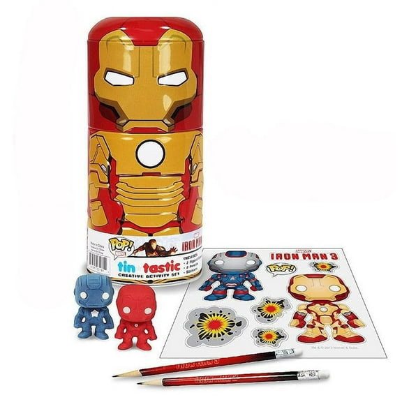 Funko Marvel Iron Man 3 Mark 42 Collector Tin Activity Set