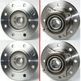 thumbnail image 3 of TRQ Front Wheel Hub & Bearing Pair Set for Chevy GMC Suburban Pickup Truck 4WD BHA53381 Fits select: 1988-1994 CHEVROLET GMT-400, 1989-1994 GMC SIERRA, 3 of 3