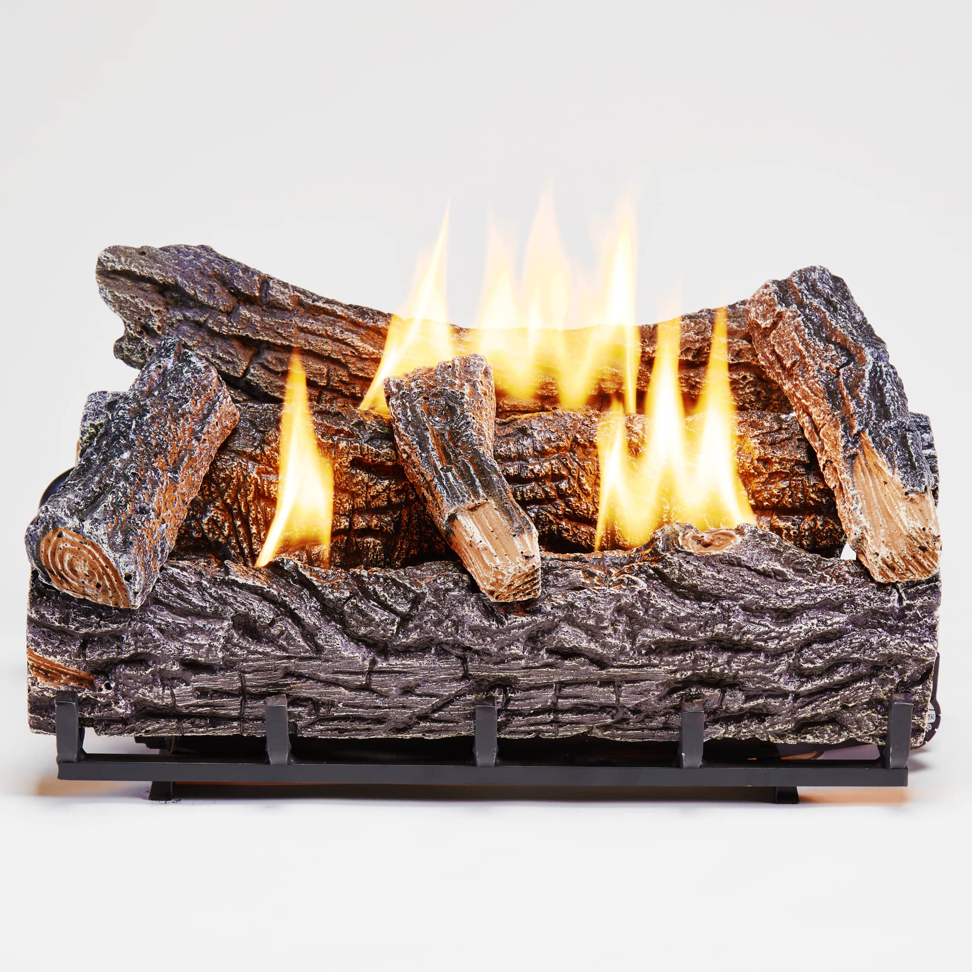 Buy Duluth Forge Ventless Natural Gas Log Set - 21 in. Winter Oak