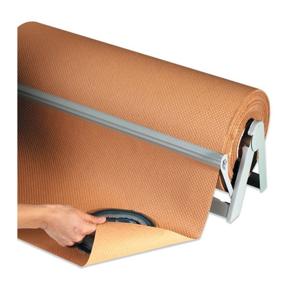 Box Partners Indented Kraft Paper Roll 60#  24" x 300' Kraft 1 Roll IKP2460