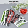 thumbnail image 3 of Yeacher 4in1 Can Opener & 5in1 Corkscrew Set Multifunctional Manual Can Opener & Corkscrew with, 3 of 8