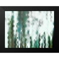 thumbnail image 2 of Franklin 18x15 Black Modern Framed Museum Art Print Titled - Angler Blur I, 2 of 5