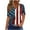 Red-7, variant on VerPetridure American Flag Stars Stripes Shirts for Women 4th of July Patriotic Shirt Cute Graphic Blouse USA Flag Tops Summer Tee