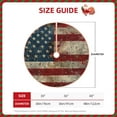 thumbnail image 2 of Sikiie American Flag1 Christmas Tree Skirt, Christmas Tree Decorations, Christmas Decor, Tree Mat Decoration(30-48IN)-36", 2 of 6