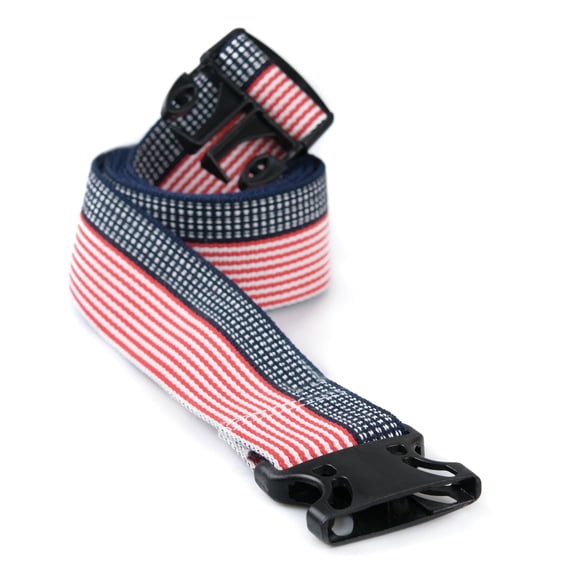 McKesson Gait Belt with Nylon Buckle - Transfer Aid - Stars, Stripes, 60 in, 1 Ct