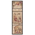 thumbnail image 2 of Safavieh Chelsea Tuscany Bordered Wool Runner Rug, Gold/Multi, 2'6" x 8', 2 of 9