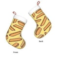thumbnail image 3 of Disketp Hot Dogs Christmas Stockings, Xmas Stocking for Family Holiday Season Décor, Personalized Holiday Indoor Decorations, 3 of 7
