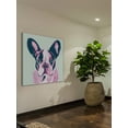 thumbnail image 5 of French Bulldog Painting Print on Wrapped Canvas, 5 of 7