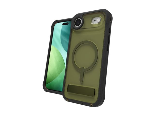 ZAGG Rainier Snap - Back cover for cell phone - rugged - MagSafe compatibility - sea kelp - for Apple iPhone Air