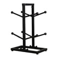 thumbnail image 3 of Ethern Ball Display Rack Iron Freestanding Versatile Ball Shelf for Home Gym Soccer Black, 3 of 9