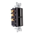 thumbnail image 3 of Interruptor Doble Leviton Negro 15A 120/277V, 3 of 3