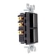 thumbnail image 3 of Interruptor Doble Leviton Negro 15A 120/277V, 3 of 3