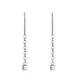 thumbnail image 1 of Pendiente de borla larga minimalista 2021, cadena Simple de plata, pendientes llamativos para mujer, colgante cuadrado de Corea, línea de oreja, regalo de joyería Gao Jinjia LED, 1 of 2