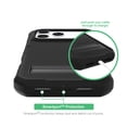 thumbnail image 5 of onn Rugged Phone Case with Kickstand for iPhone 18 Pro Max / 17 Pro Max, MagSafe Compatible - Black, 5 of 6