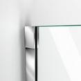 thumbnail image 4 of DreamLine Unidoor-X 57-57 1/2 in. W x 72 in. H Frameless Hinged Shower Door in Chrome, 4 of 8