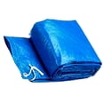 thumbnail image 2 of Swimming Pool Cover Rectangle Ground Pool Protector PVC Waterproof Dust-proof Rain Cloth, 260x170cm, 2 of 9