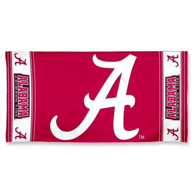 Alabama Crimson Tide Towel 30x60 Beach Style