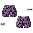 thumbnail image 3 of Sigee Funny Goose Print Women's High Waist Workout Shorts - Squat Proof, Tummy Control, Yoga and Gym Activewear-, 3 of 9