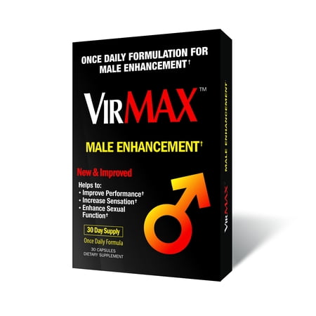 VirMax Male Arousal 30 Pack (Best Male Enhancement Pills Review)