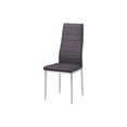thumbnail image 2 of Best Master Furniture T245 Chaise de Salle à Manger Rembourrée, Gris, 2 of 3