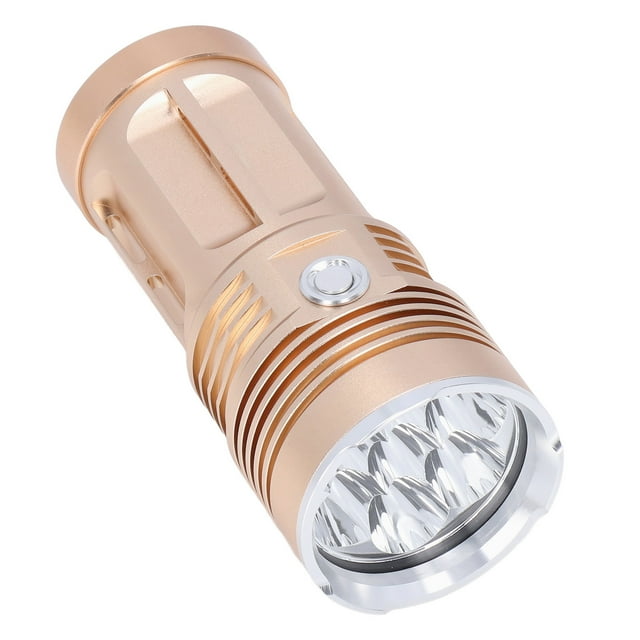 Linterna, Liviana Portátil 8000LM Brillo Linterna LED Función Protectora Aleación De Aluminio Barril Diseño De Moda Para Montañismo Para Exteriores ANGGREK Otros